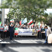 حضور پرشور دانشگاهیان دانشگاه تبریز در گردهمایی عظیم «آذربایجان؛ جانفدای ایران»