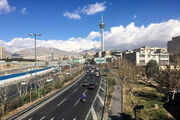 هوای تهران در وضعیت قابل‌قبول