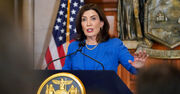 Hochul Apologizes After Implying Israel Has a Right to Destroy Gaza