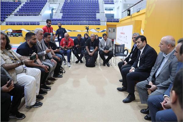 بازیهای آسیایی جوانان بحرین 2025؛ در دیدار صمیمانه وزیر ورزش با کادر خبری بازیها ؛ دکتر دنیامالی: خبرنگاران ورزشی روایتگران افتخارات ملیاند | کمیته ملی المپیک جمهوری اسلامی ایران