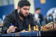 مقصودلو در بین ۲۰ شطرنج‌باز برتر رقابت‌های رپید جهان