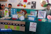 خلاقیت و آموزش در کنار هم؛ نمایشگاه بازی یادگیری در آموزشگاه شهید رجایی