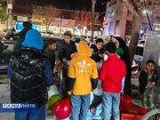 موکب مادرانه شنبه های ام البنینی در بازار سرخس