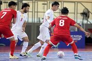 صعود ایران به یک چهارم نهایی جام ملت‌های فوتسال آسیا