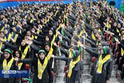 هم‌سرایی هزار نفری دانش‌آموزان یاور انقلاب در اسلامشهر