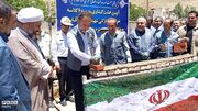 آیین خشت‌گذاری مدرسه ۶ کلاسه روستای کندر بخش آسارا ناحیه ۱ کرج