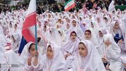 حضور معاون پرورشی وزارت آموزش و پرورش در جمع فرشتگان نمازگزار
