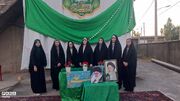 حماسه مردمی در کنجوران سفلی؛ تجدید عهد و بیعت با رهبری در گردهمایی باشکوه اهالی منطقه