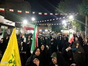 خیابان‌های البرز در اجتماعات شبانه جلوه‌گاه وحدت امت اسلامی