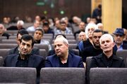 حضور وزیر ورزش و جوانان در مراسم ترحیم پدر شهیدان پورزند