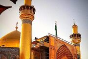 شور غدیری در جوار حرم علوی؛ دانش‌آموزان مدرسه علوی نجف میزبان زائران امیرالمؤمنین (ع) شدند