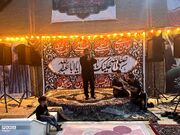قرائت زیارت عاشورا و اطعام حسینی در امامزاده شهرک ینگی امام ساوجبلاغ
