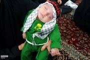 لالایی عشق در سوگ کوچک‌ترین شهید کربلا