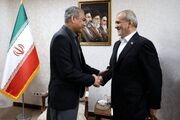 دیدار وزیر کشور پاکستان با رئیس جمهور اسلامی ایران
