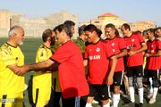 برد پرگل خوشه‌های الماس ملکان در دیدار دوستانه با شمس‌آذر قزوین