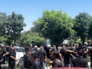عزاداری پرشور ظهر عاشورا در شهرک ینگی امام