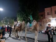 کاروان نمادین اُسرای کربلا در زیبادشت فردیس