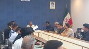 جلسه بررسی مشکلات زیر ساخت شهرک صنعتی کاشمر