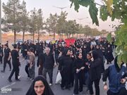 کاشمر؛ میزبان قدم‌های عاشقانه جاماندگان اربعین حسین