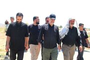 نظرآباد میزبان آیین پیاده‌روی جاماندگان اربعین حسینی