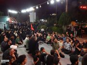 برگزاری مراسم جاماندگان اربعین با حضور پرشور مردم در پارک شهر قیدار