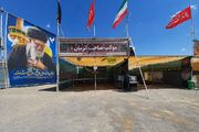 موکب امام‌رضایی روستای سرهنگ بخش رخ، آماده خدمت‌رسانی به زائران دهه پایانی ماه صفر است