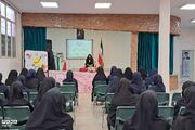 جشن خوش‌آمدگویی ویژه دانش‌آموزان پایه دهم در دبیرستان اسلامی تزکیه ناحیه ۲ شهرری