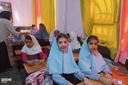 جشن آغاز سال تحصیلی در دبستان شهید رستمی