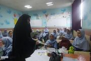 دوره‌های آموزشی پلیس فتا در دبستان دخترانه شهید مجید مجیدی ناحیه دو شهرری