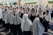برپایی عزای بانوی دو عالم در دبستان شهید آقچه لو