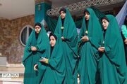 تجلی فرهنگ رضوی در دبیرستان طلوع‌فجر ملارد با برپایی موکب چایخانه حضرت الرضا(ع)
