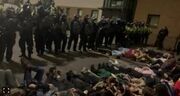 بازداشت ۱۴ نفر در لندن در اعتراض به نمایشگاه املاک شهرک‌های صهیونیستی