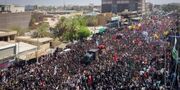 برگزاری مراسم تشییع میلیونی پیکر رهبر شهید امت در نجف اشرف