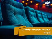 فروش 205 میلیاردی سینماها در آبان‌ماه