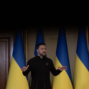 زلنسکی: فقط پس از برقراری آتش با روسیه گفت‌وگوی مستقیم می‌کنیم