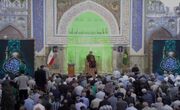 ویژه برنامه روز دحوالارض در حرم مطهر رضوی برگزار شد