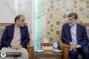 دیدار قائم‌مقام تولیت آستان قدس رضوی با سفیر جدید پاکستان؛ تأکید بر تسهیل خدمات زیارتی و همکاری‌های فرهنگی