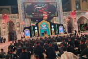 طنین نوای «شاه حسین گویان» در صحن قدس رضوی