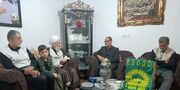 ابلاغ پیام تولیت آستان قدس به خانواده شهید جنگ رمضان در مازندران