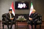 قالیباف در دیدار با رئیس مجلس خلق اندونزی: کسی می‌تواند با آمریکا مذاکره کند که آماده جنگ باشد