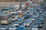 ترافیک سنگین در ورودی‌های تهران و کرج / تردد در جاده‌های شمالی و محورهای مرزی روان است