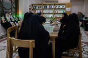 برپایی کافه کتاب کتابخانه رضوی با محوریت رهبر شهید(رحمت‌الله علیه)