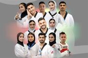 ۱۳ مدال برای پاراتکواندوکاران ایران در جام ریاست فدراسیون جهانی