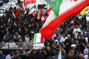 بدرقه پیکر پرچمداران مقاومت تا حرم حضرت شمس الشموس(ع)