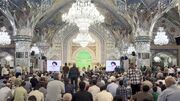 تکریم مقام علمی و اخلاقی آیت‌الله‌العظمی شبیری زنجانی در جوار خورشید هشتم