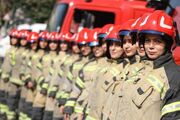فعالیت رسمی بانوان آتش‌نشان در مشهد آغاز شد