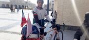 «انا علی العهد»؛ روایتی از ۹۸۰۰ کیلومتر رکاب‌زنی برای ایران، مقاومت و امام رضا (ع)