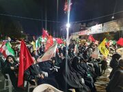 برپایی خیمه مقاومت آستان قدس رضوی در دویست‌وچهل‌وچهارمین شب حضور مردم مشهد