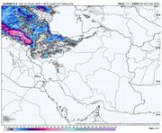 سامانه بارشی جدید برف و باران در راه ۲۰ استان کشور