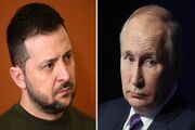 کرملین: زلنسکی به دعوت پوتین برای سفر به مسکو پاسخ نداده است